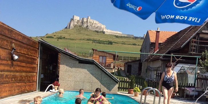 Relax pod Spišským hradom s polpenziou