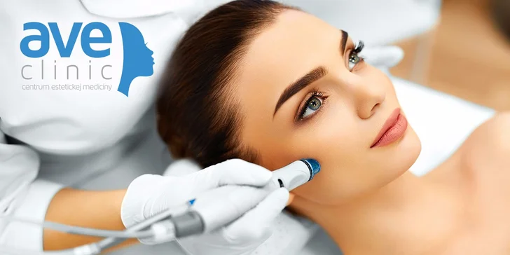 Ošetrenie HydraFacial® s Omniluxom® a hĺbkové čistenie lekárskou kozmetikou Medik 8