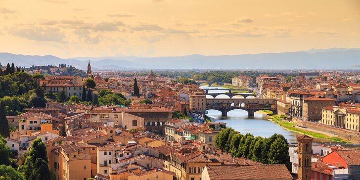 Objavte farby a vône Toskánska - ochutnávka vín, návšteva Florencie či šikmej veži v Pise