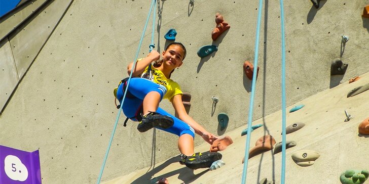 5-dňový denný detský lezecký tábor v T2 Boulder Arene