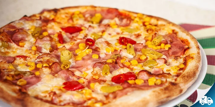 Pizza podľa vlastného výberu - aj na donášku!