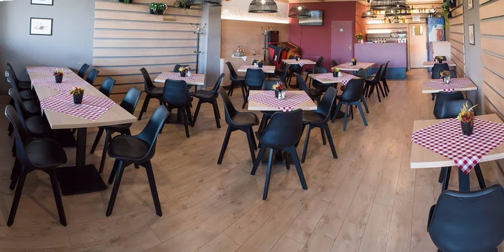 Pizza podľa vlastného výberu z 12 druhov! Možnosť osobného odberu a donášky