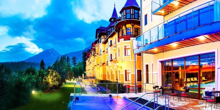 Exkluzívny wellness pobyt v Grandhoteli Praha**** v Tatranskej Lomnici
