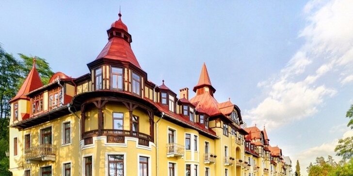 Jesenný wellness pobyt v Grandhoteli Praha**** v Tatranskej Lomnici