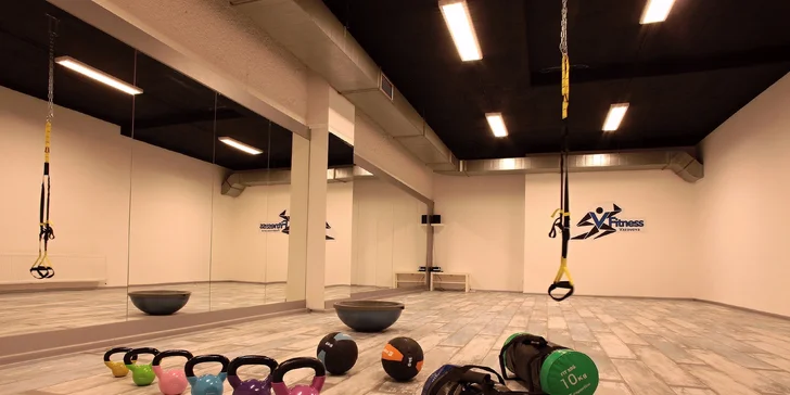 Zacvičte si vo V-fitness! Vstupný tréning aj s trénerom alebo mesačná permanentka