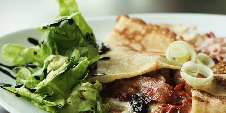 Sladká alebo slaná palacinka podľa vlastného výberu