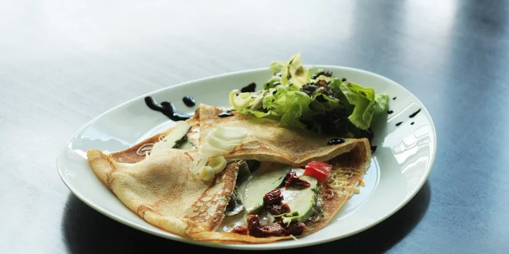 Sladká alebo slaná palacinka podľa vlastného výberu