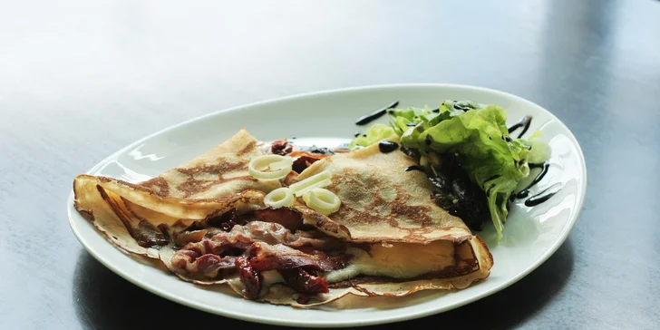 Sladká alebo slaná palacinka podľa vlastného výberu