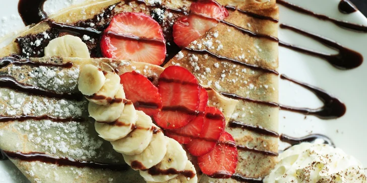 Sladká alebo slaná palacinka podľa vlastného výberu