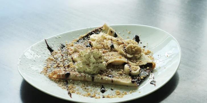 Sladká alebo slaná palacinka podľa vlastného výberu