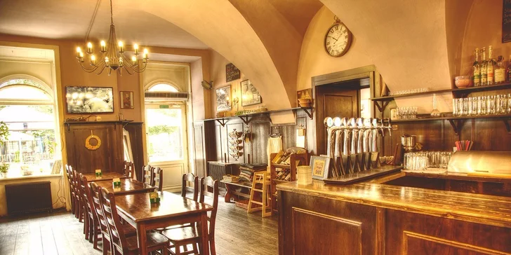 Pravý čapovaný Carling British cider v Staromestskej pivárni