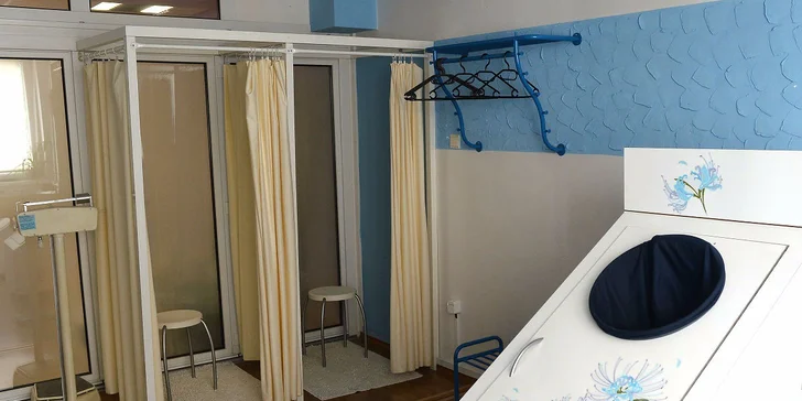 Cvičenie v špeciálne terapeuticky formovanom stane s možnosťou ozónoterapie