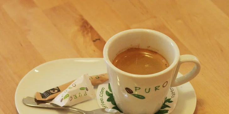 Espresso s mliekom a domáca francúzska citrónová torta - U nás doma!