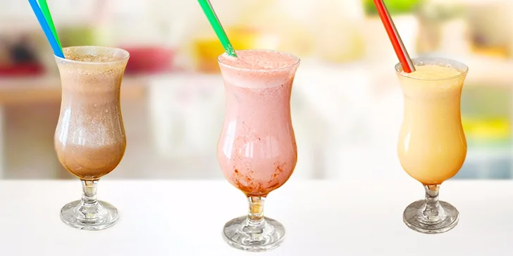 Lahodné ľadové milkshaky! Na výber až zo 6 príchutí!