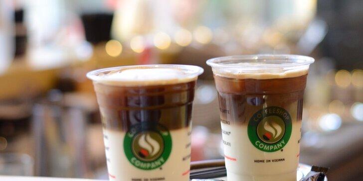 Ľadové Iced Coffee Latte 1 + 1 ZADARMO v Coffeeshop Company