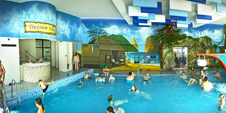 Celodenný relax v Aquaparku AquaCity Poprad alebo Wellness centre – Fire & Water Wellness & Spa