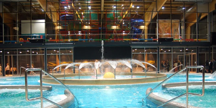 Celodenný relax v Aquaparku AquaCity Poprad alebo Wellness centre – Fire & Water Wellness & Spa