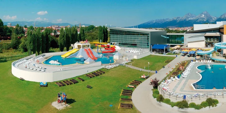 Jesenný pobyt v Hoteli AquaCity Riverside*** so vstupom do všetkých bazénov aquaparku a vstupom do Fire & Water Wellness & Spa Centra Aquacity Poprad