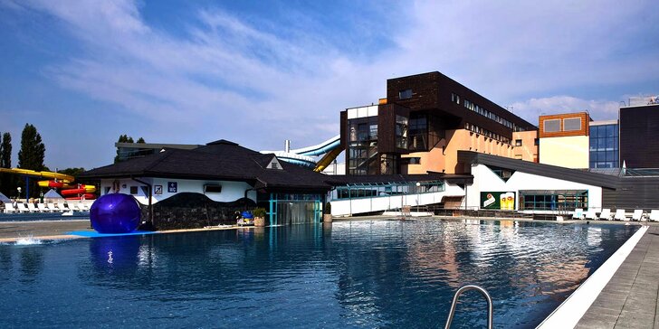 Jesenný pobyt v Hoteli AquaCity Riverside*** so vstupom do všetkých bazénov aquaparku a vstupom do Fire & Water Wellness & Spa Centra Aquacity Poprad