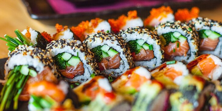 Ochutnajte 36 ks poctivého sushi z rýb s príchuťou pravého Japonska!