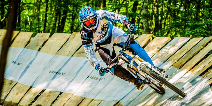 Bike park Janov - jediný park pre bikerov na východe! 5 alebo 10 jázd!