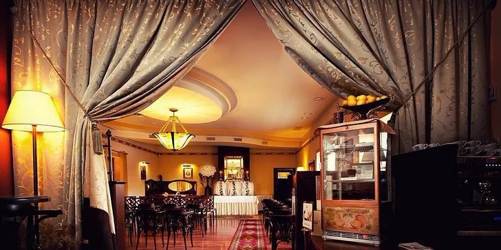 Šťavnaté morčacie stehno či plátky grilovanej zeleniny v Cafe-Restaurant Maraton
