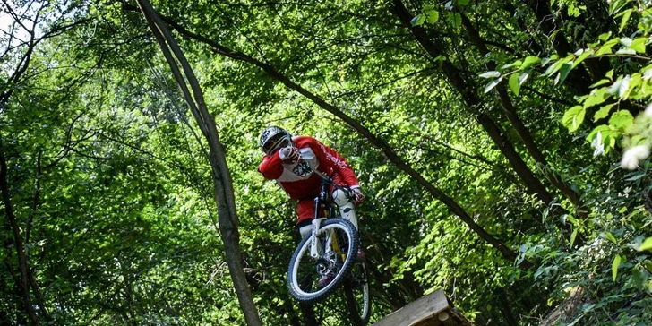 Bike park Janov - jediný park pre bikerov na východe! 5 alebo 10 jázd!