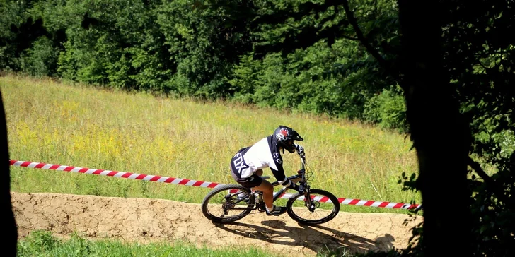 Bike park Janov - jediný park pre bikerov na východe! 5 alebo 10 jázd!