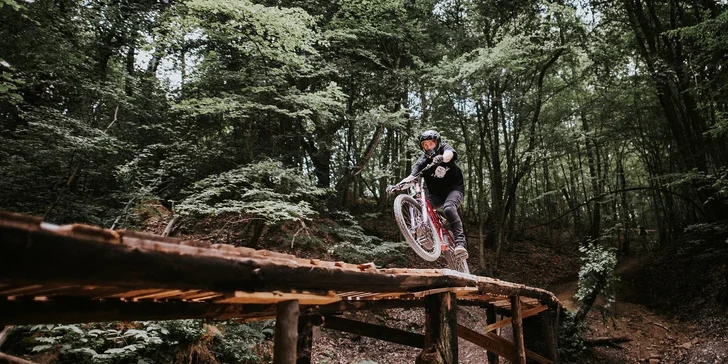 Bike park Janov - jediný park pre bikerov na východe! 5 alebo 10 jázd!