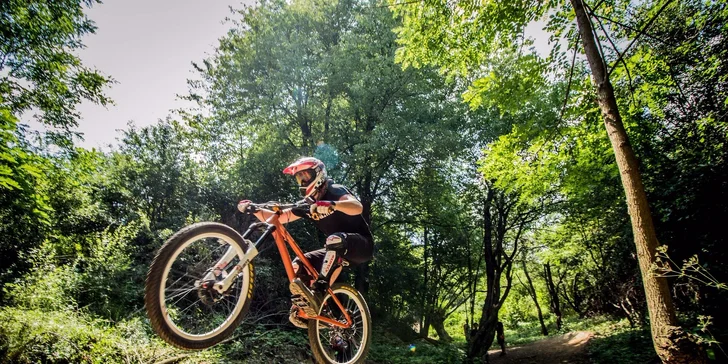Bike park Janov - jediný park pre bikerov na východe! 5 alebo 10 jázd!