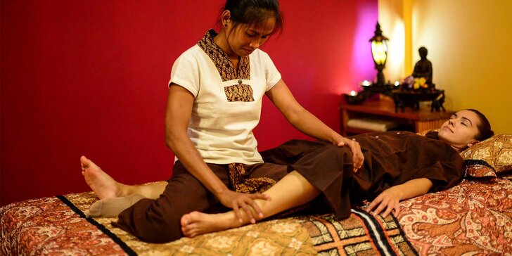 Thajská celotelová olejová masáž 90 min od pravej Thajky