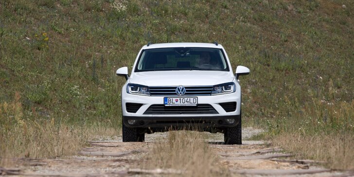 Vyskúšajte si úplne nový Volkswagen Touareg na jedinečnej offroadovej trati priamo v obrovskej automobilke Volkswagen