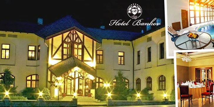 Wellness pobyt v historickom Hoteli Bankov**** v Košiciach na 3 alebo 4 dni. Aj last minute!