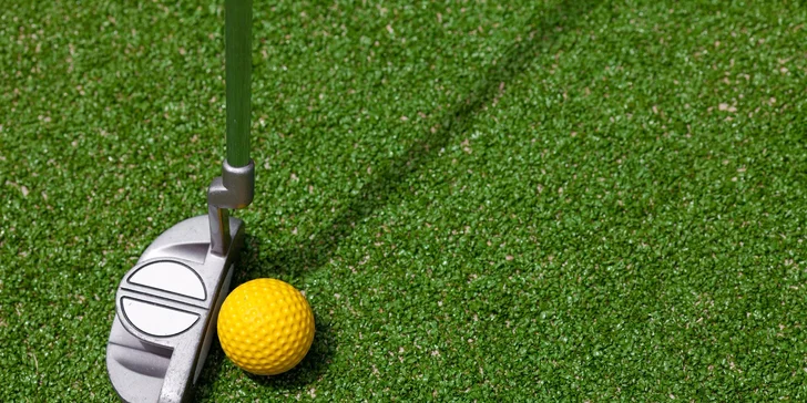 Adventure golf v Rajeckých Tepliciach - novovybudovaný areál s 18 jamkami