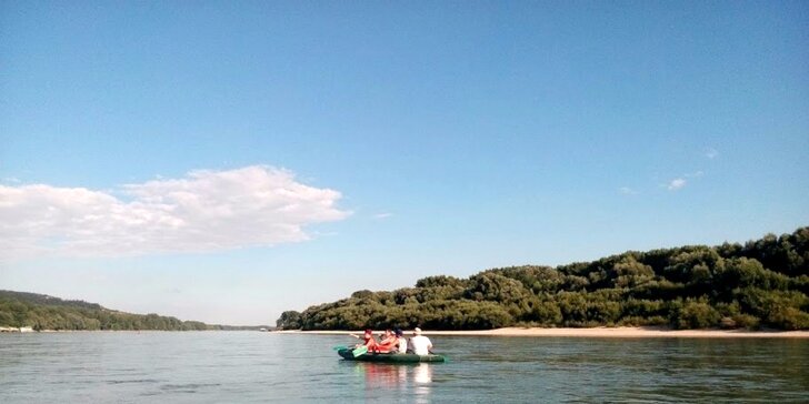 Zážitkový splav rieky Dunaj z Hainburgu do Bratislavy