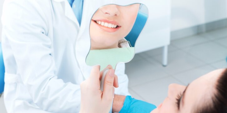 Dentálna hygiena s fluoridáciou alebo bielenie zubov - prehliadka a RTG zdarma!