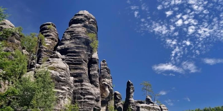 Skvelá turistika neďaleko Adršpašsko-Teplických skál
