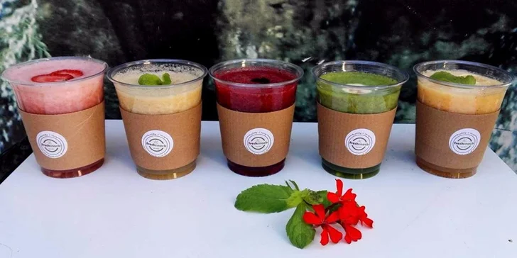 Lahodné take away smoothie podľa vlastného výberu