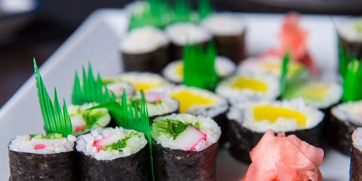 Sushi bar Kikaku - výborné "take away" sushi menu