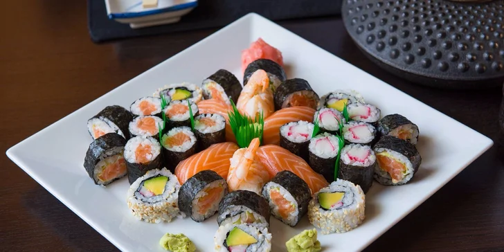 Sushi bar Kikaku - výborné "take away" sushi menu