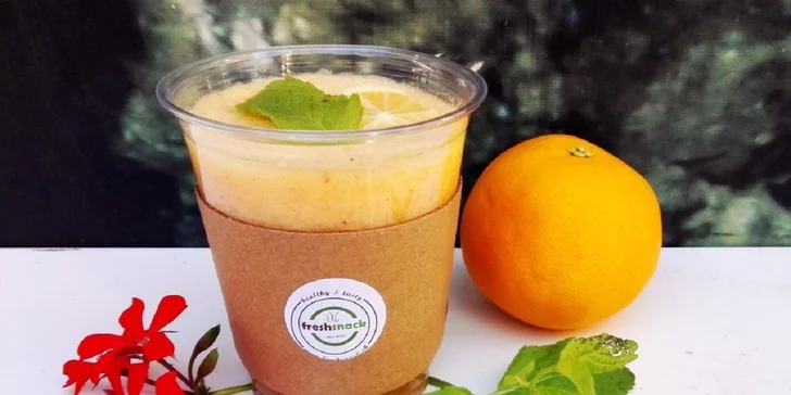 Zdravý olovrant! Smoothie alebo panini zo Snack Baru s donáškou