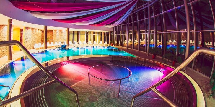 Špičkový – vysoko hodnotený wellness Hotel Aquatermal*** s neobmedzeným vodným a saunovým svetom počas celého pobytu