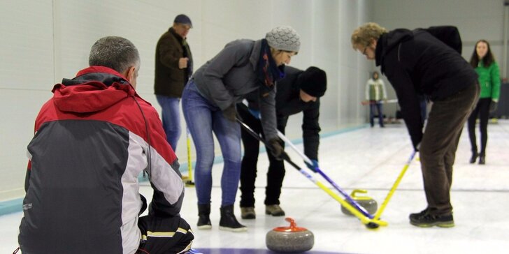 Curling - tímová zábava pre 6-10 ľudí