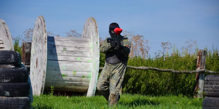 Paintball v Nitre: v cene i kompletná výbava a až 1000 guľôčok