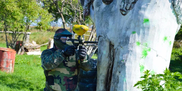 Paintball v Nitre: v cene i kompletná výbava a až 1000 guľôčok