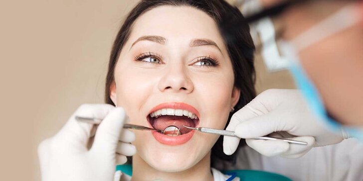 Dentálna hygiena, bielenie zubov alebo konzultácia o modernom ošetrení chrupu s panoramatickým rtg vyšetrením