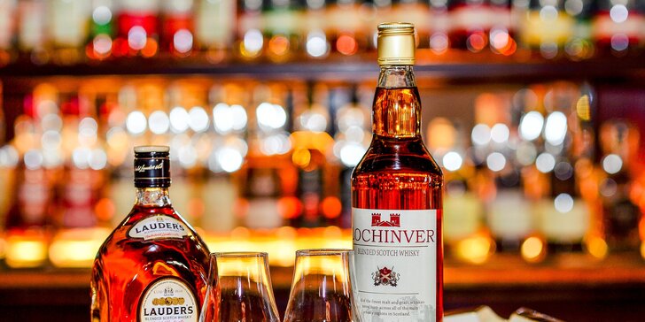 Ochutnávka whisky vo WhiskyBar44 + darček fľaša whisky