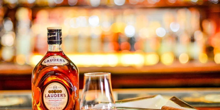 Ochutnávka whisky vo WhiskyBar44 + darček fľaša whisky