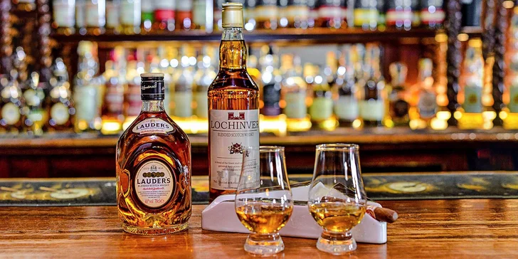 Ochutnávka whisky vo WhiskyBar44 + darček fľaša whisky