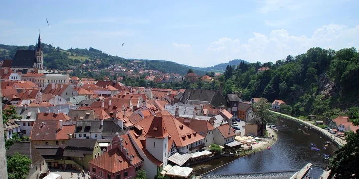 2 alebo 3 romantické noci s raňajkami v Českom Krumlove pre 2–4 osoby